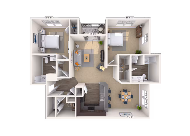 Unit 05521 05527 floor plan
